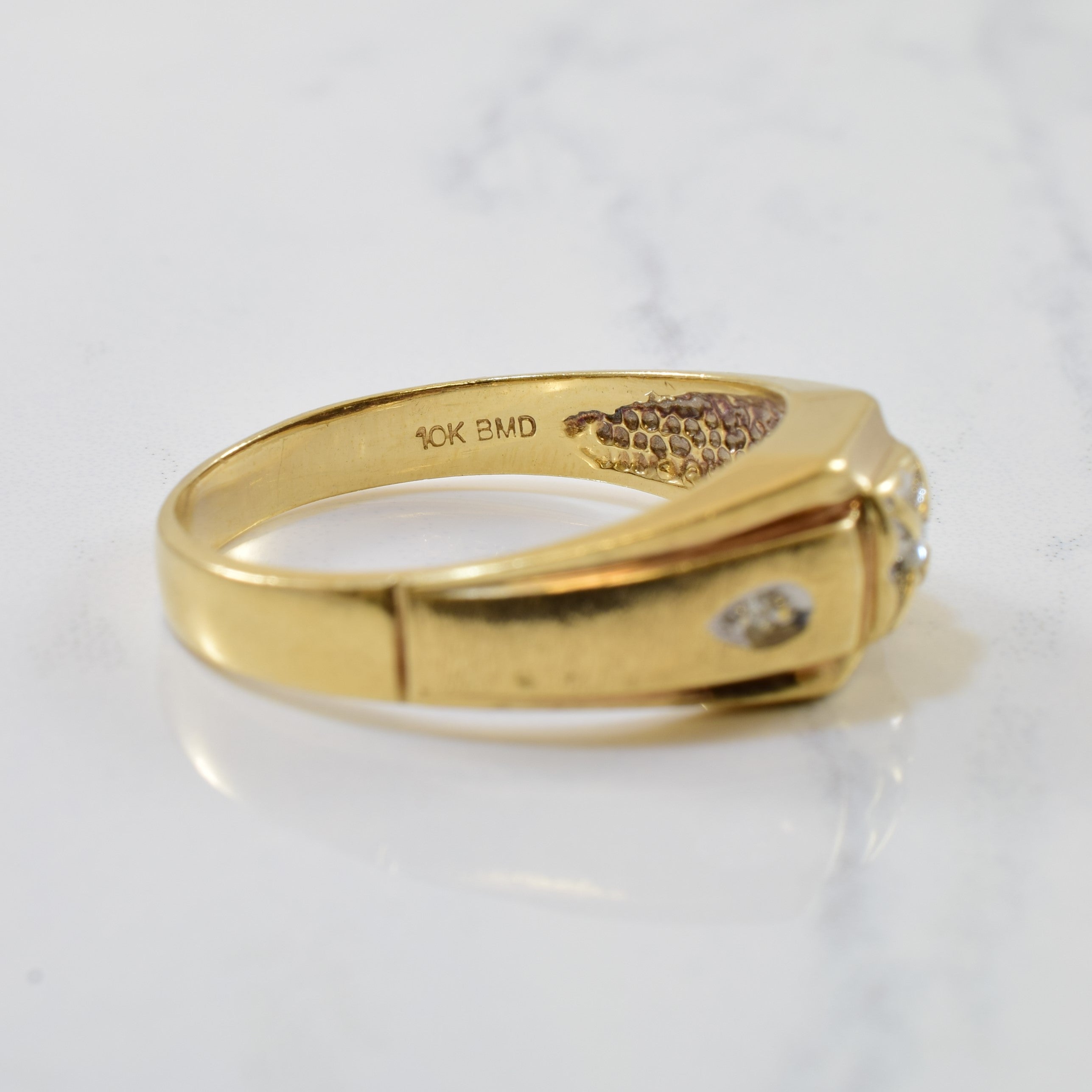 Illusion Set Diamond Ring | 0.05ctw | SZ 11.5 |