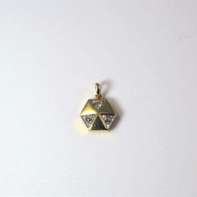 Three Stone Diamond Pendant | 0.12ctw |