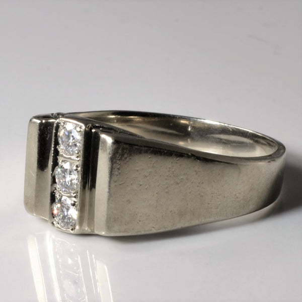 Orange Blossom Diamond Ring | 0.27ctw | SZ 11 |