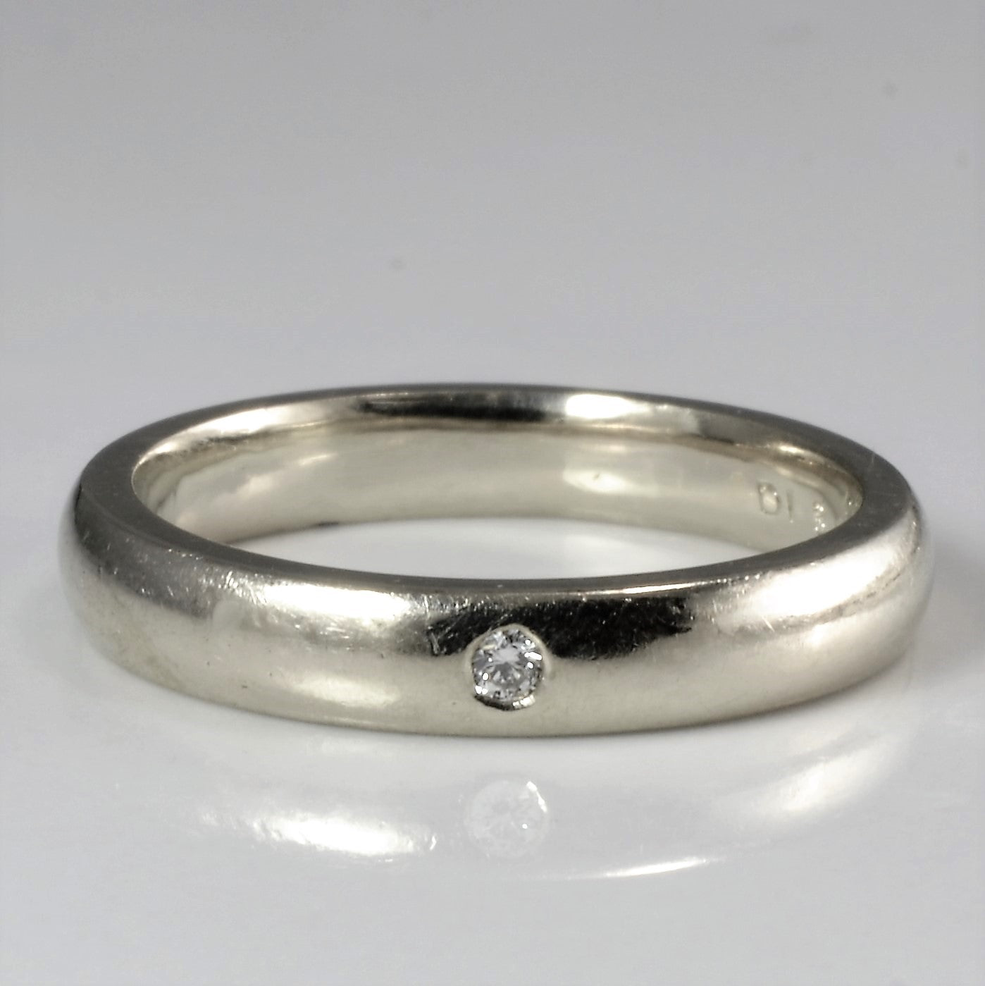 Flush Set Diamond Band | 0.02 ct | SZ 4.5 |