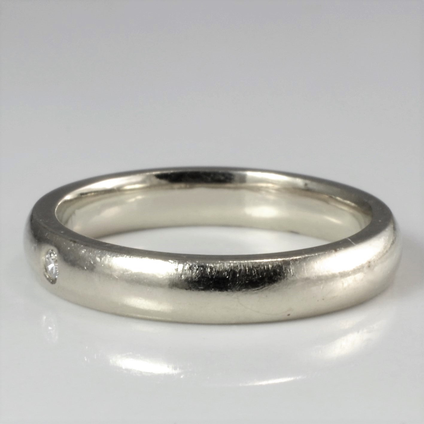 Flush Set Diamond Band | 0.02 ct | SZ 4.5 |
