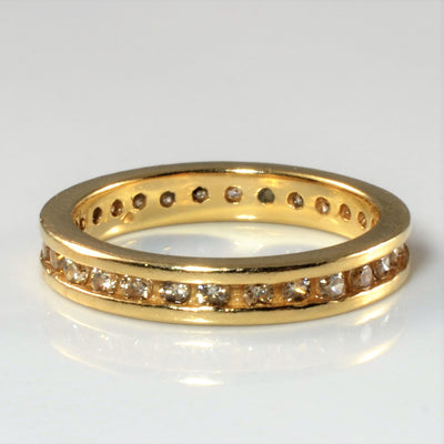 Channel Set Diamond Eternity Band | SZ 5.25 |