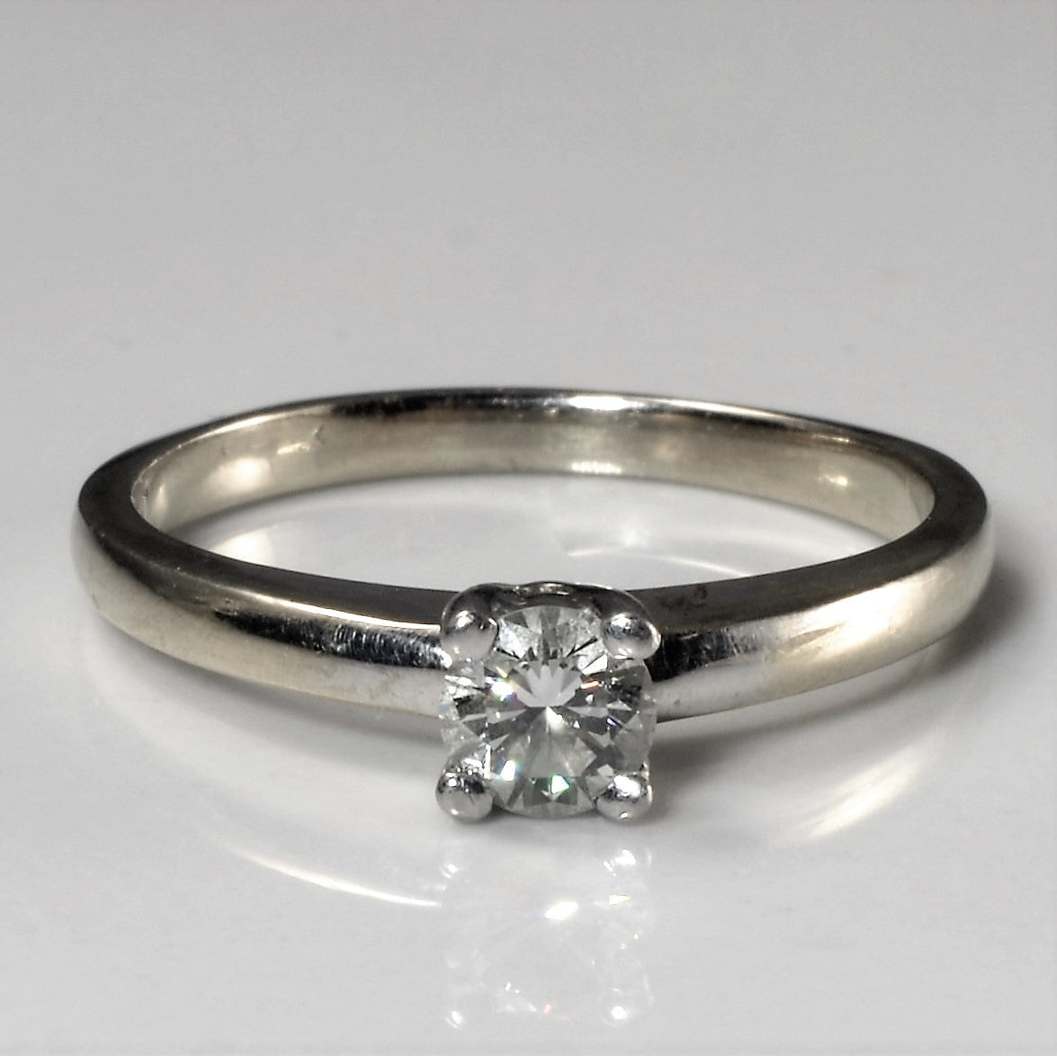 Solitaire Diamond Ring | 0.32ct | SZ 7.25 |