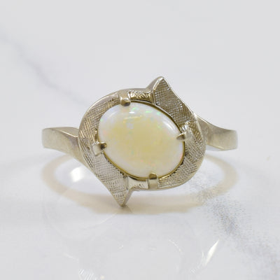 Oval Opal Ring | 0.65ct | SZ 4.25 |