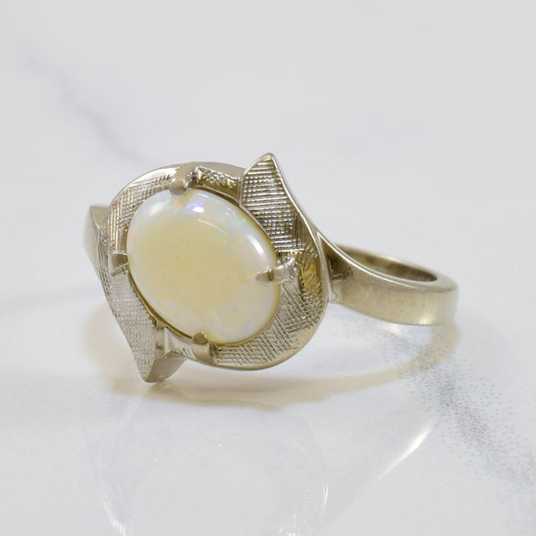 Oval Opal Ring | 0.65ct | SZ 4.25 |