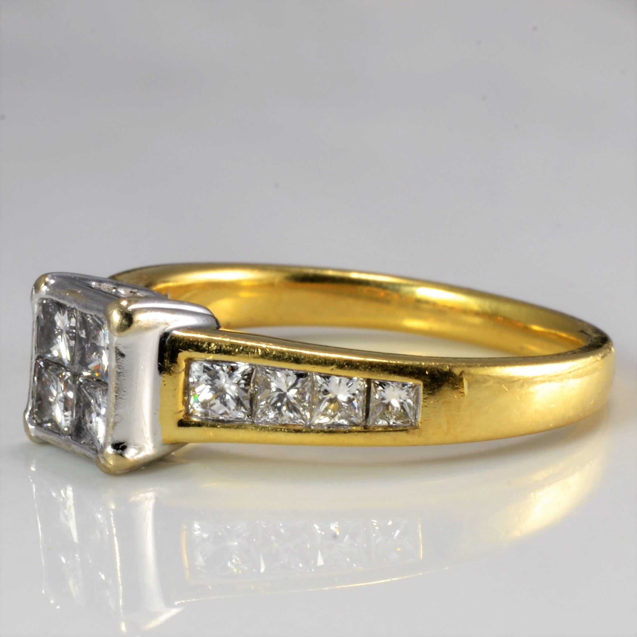 Princess Diamond Engagement Ring | 1.00 ctw, SZ 7.25 |