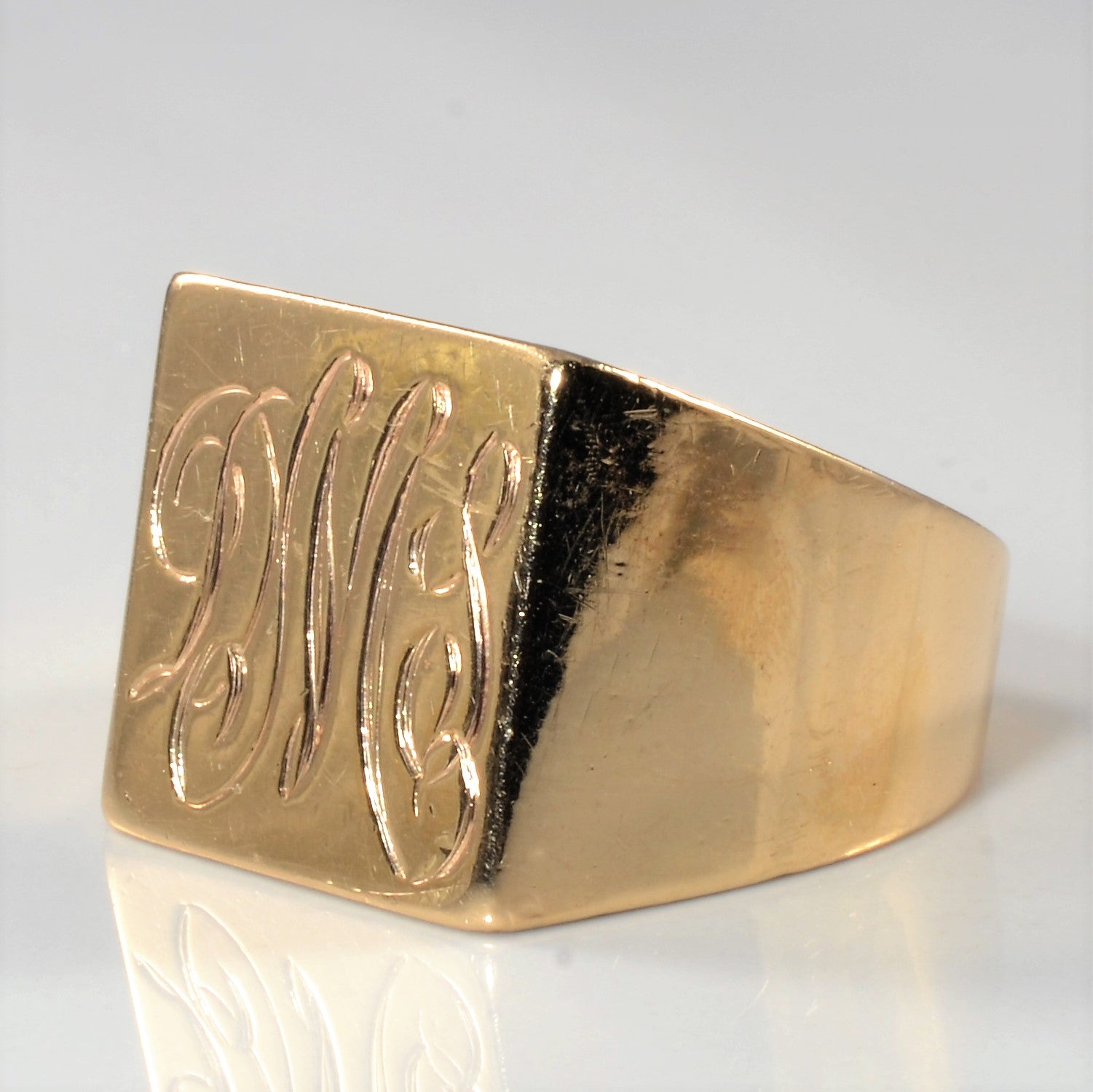 Initial 'DMS' Signet Ring | SZ 11.75 |