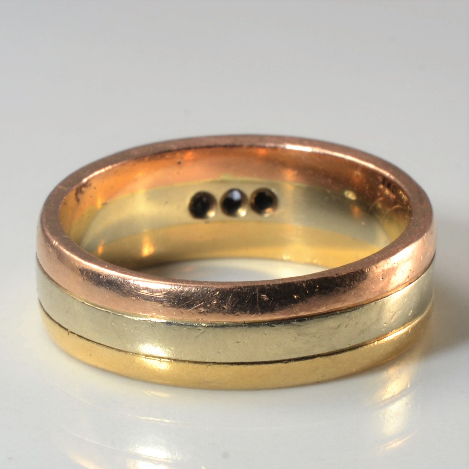 Flush Set Diamond Band | 0.17ctw| SZ 10.25 |