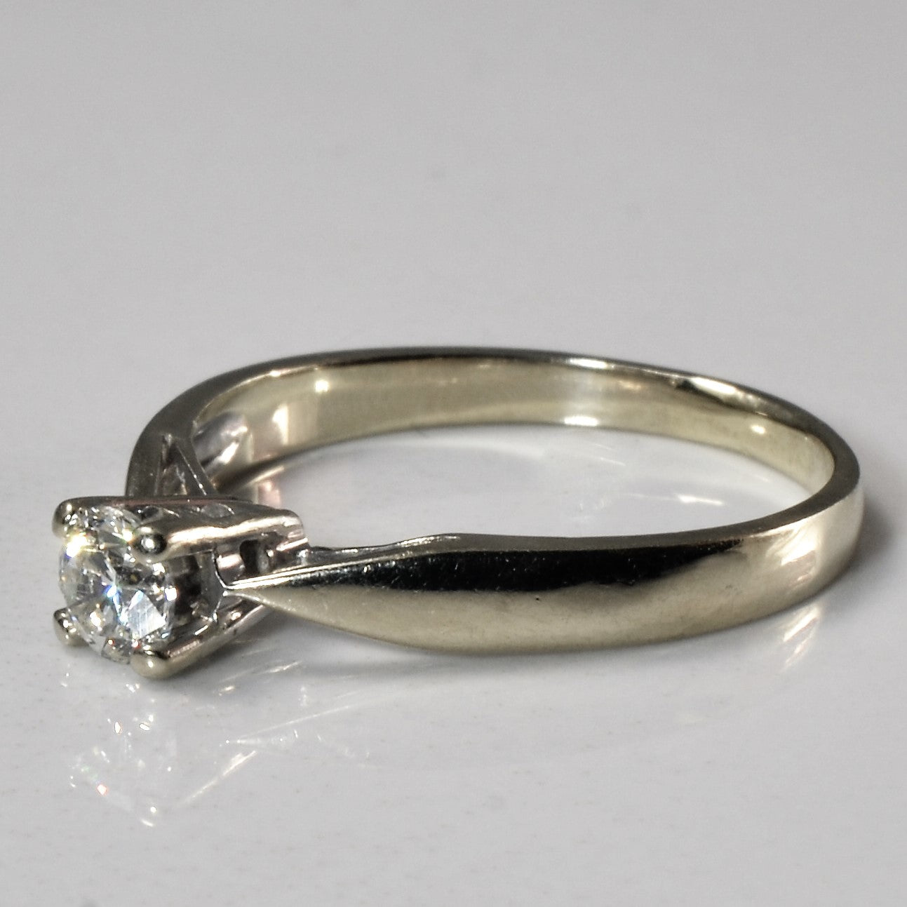 Solitaire Diamond Ring | 0.25ct | SZ 6.5 |
