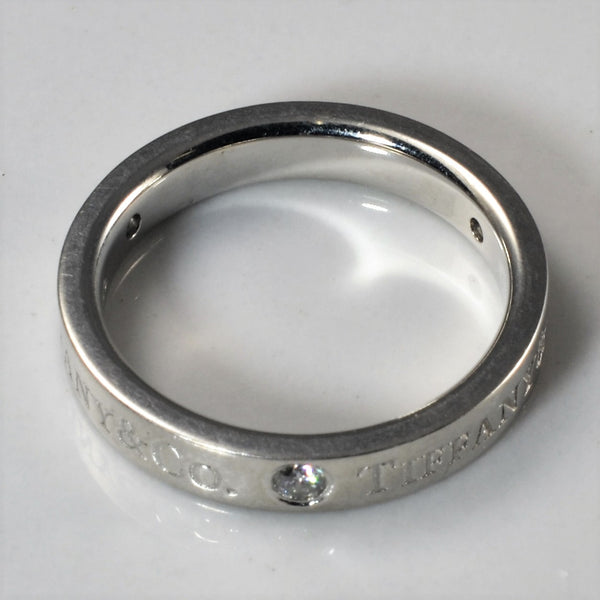 Tiffany & Co.' Band Ring in Platinum