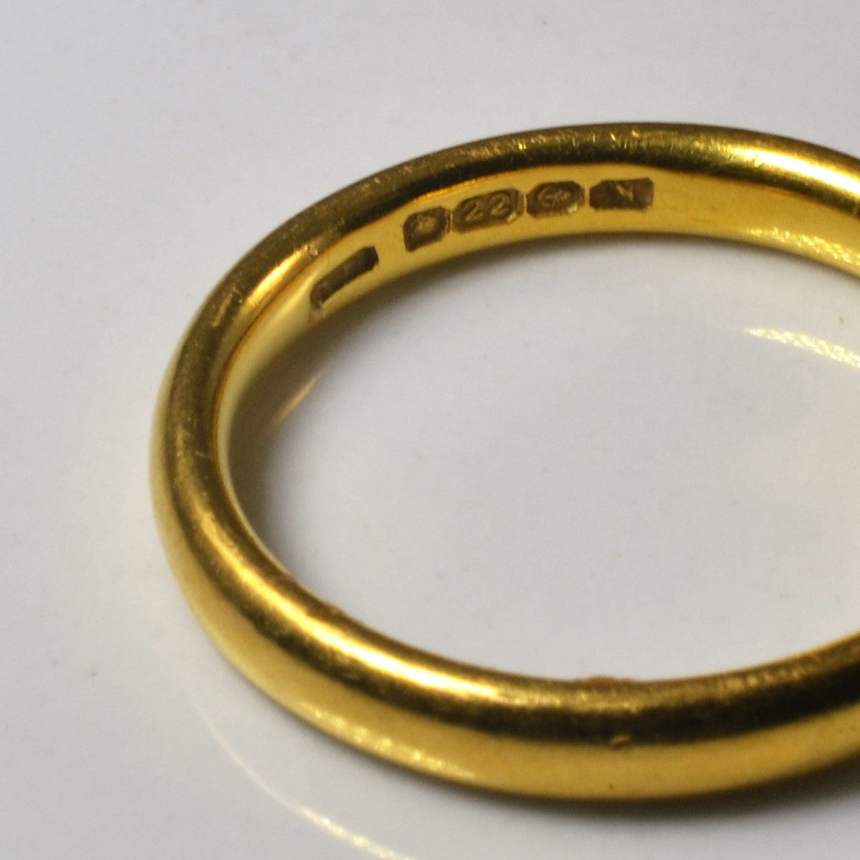 1960s Yellow Gold Band | SZ 6.25 |