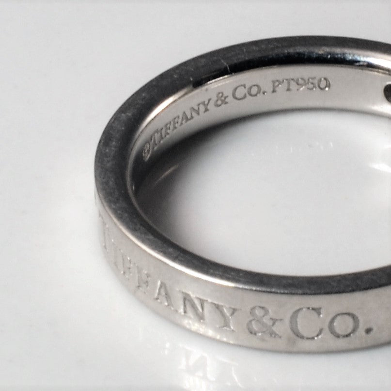 Tiffany & Co.' Band Ring in Platinum