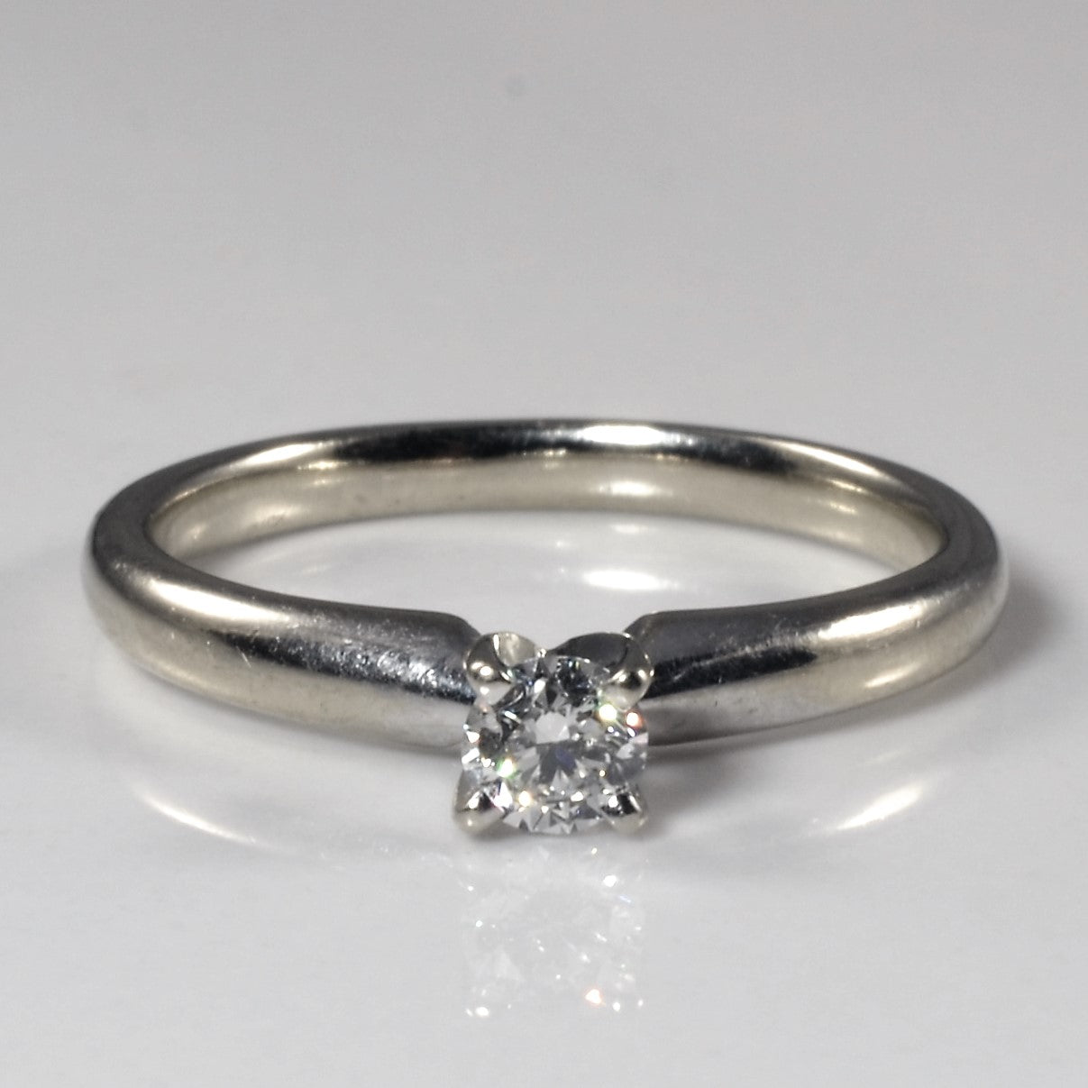 Classic Solitaire Diamond Ring | 0.17ct | SZ 5.75 |