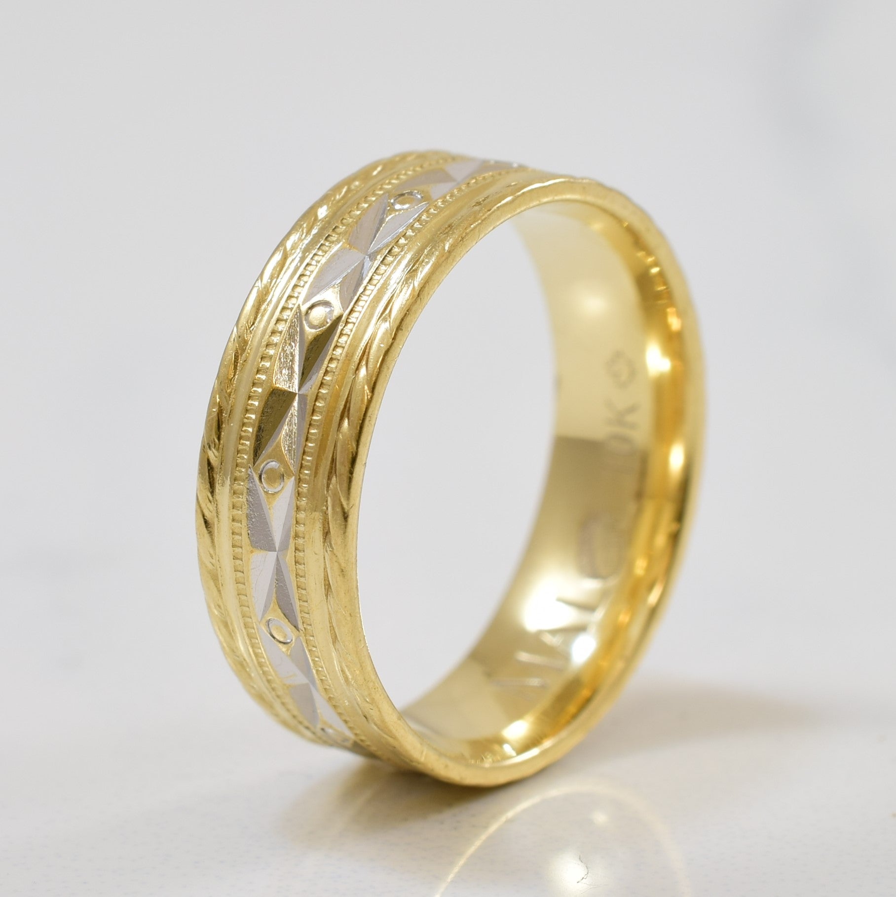 Textured Wedding Band | SZ 6.25 |