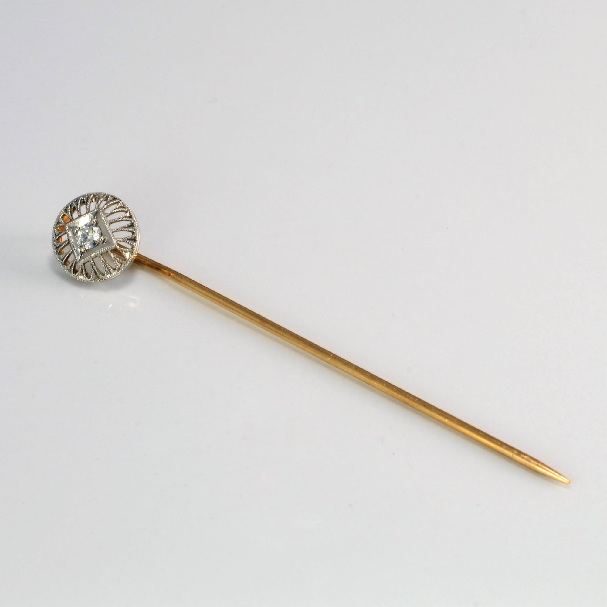 Art Deco Diamond Pin | 0.07 ct |