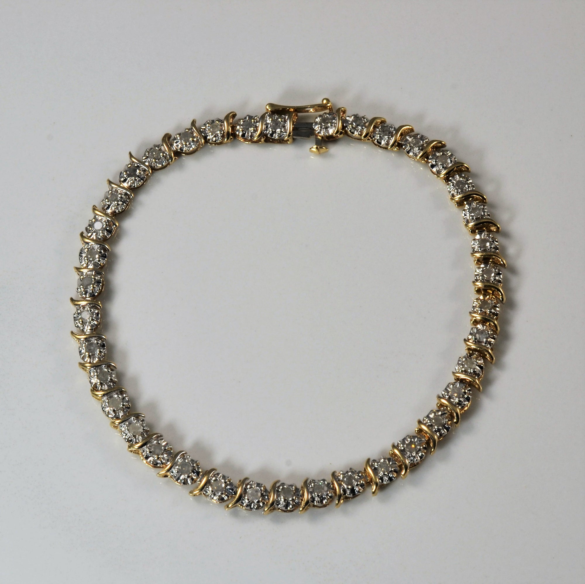 Diamond Tennis Bracelet | 0.95ctw | 8