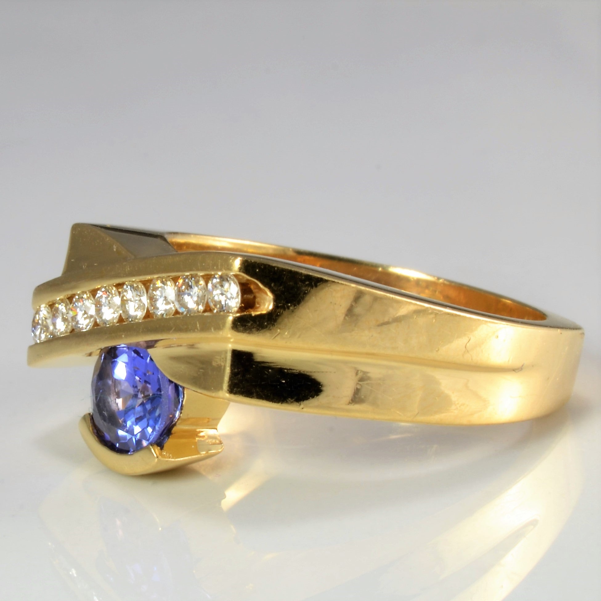 Varouj' Diamond & Tanzanite Ring | 0.60ct, 0.16ctw | SZ 6.25 |