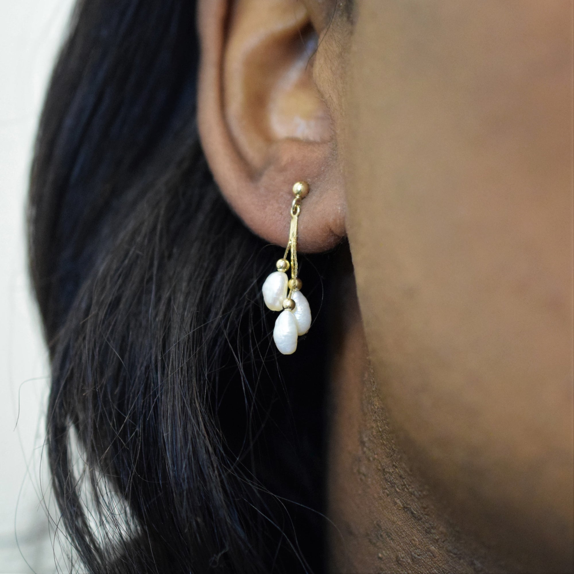 Baroque Pearl Drop Earrings | 5.00ctw |