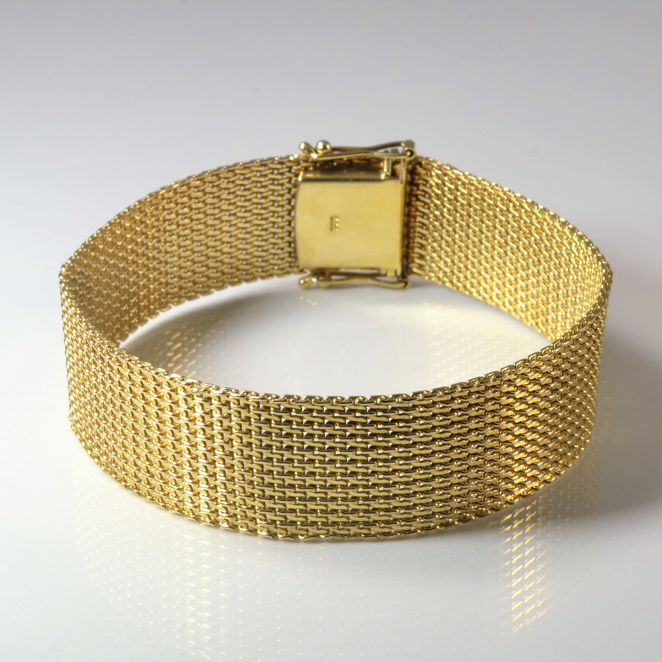 14k Watch Strap Style Bracelet | 7.5" |