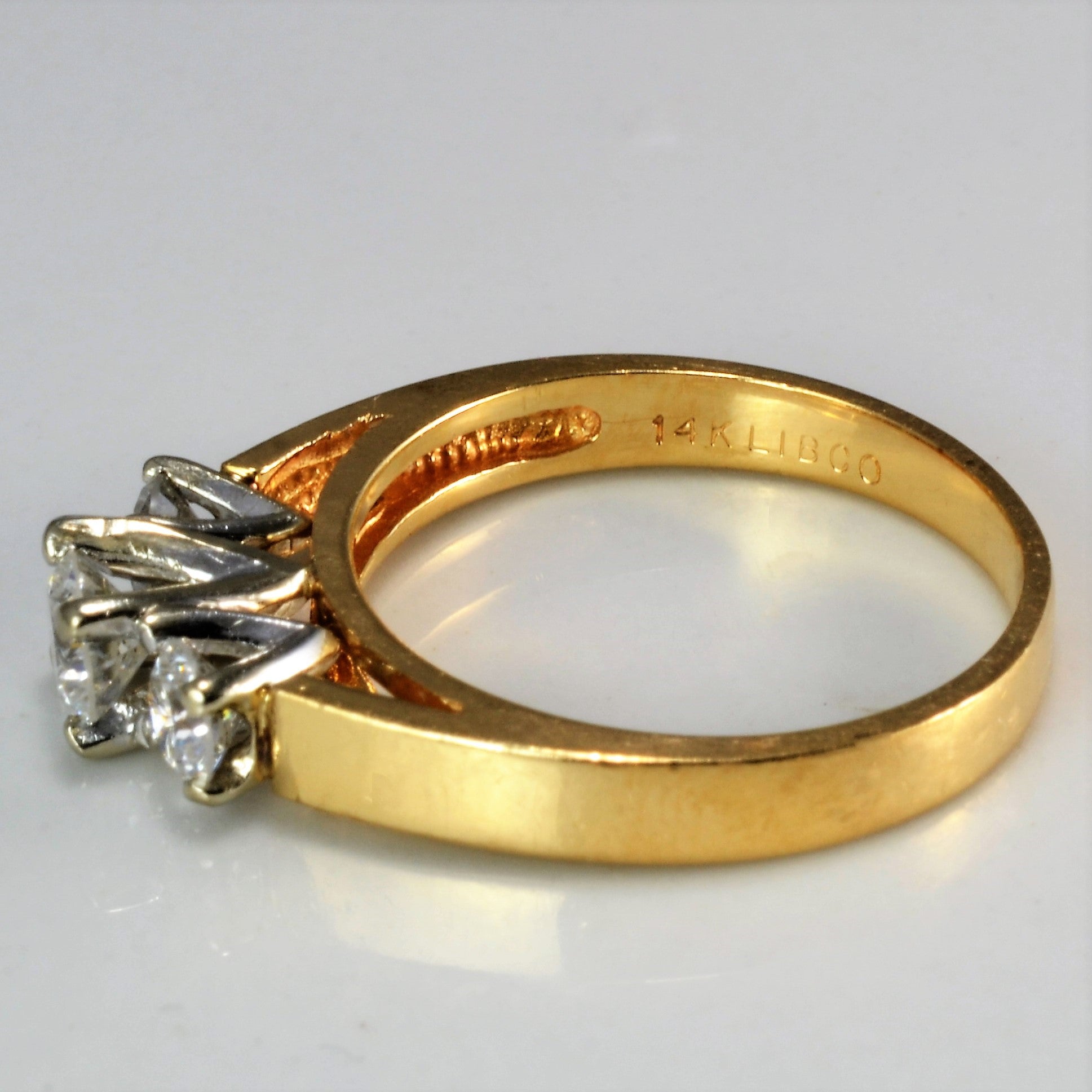 Three Stone Diamond Engagement Ring | 0.67 ctw, SZ 6.5 |