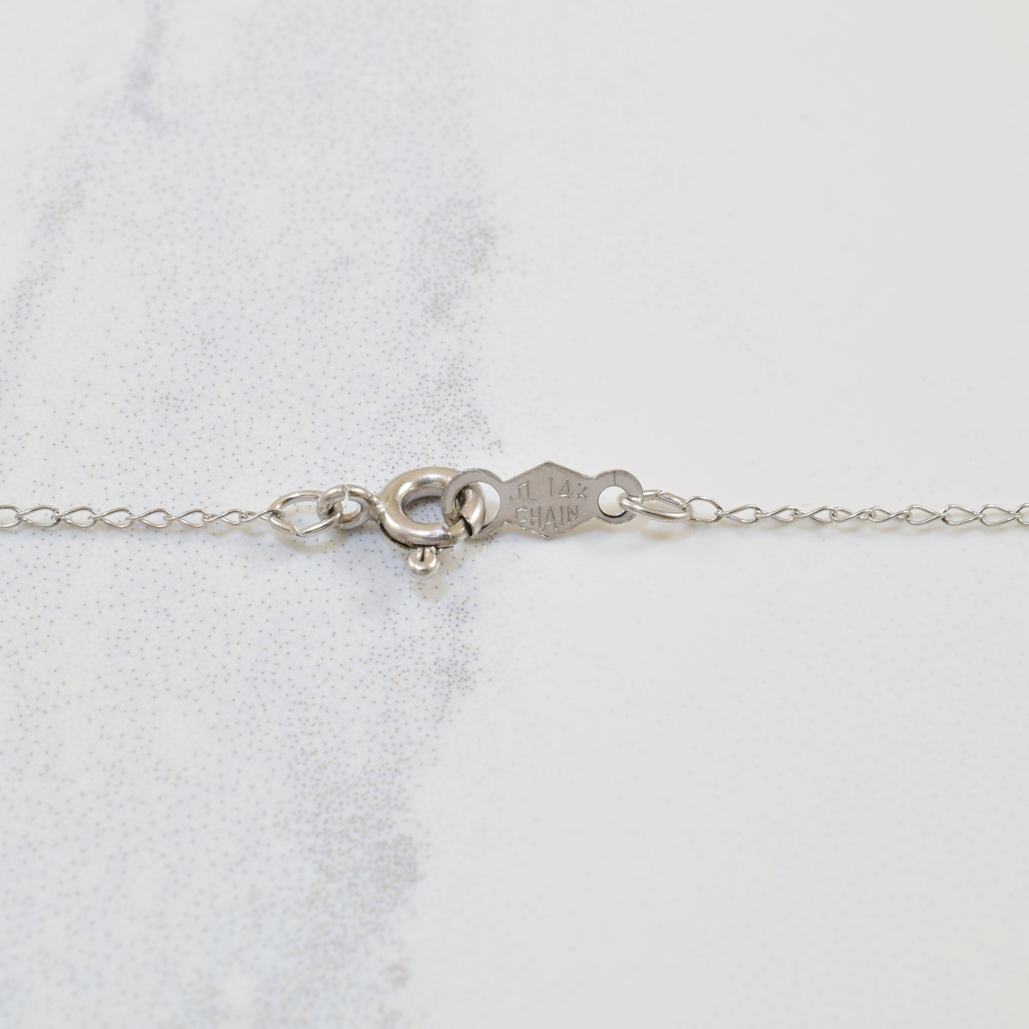 Solitaire Diamond Necklace | 0.12ct | 16