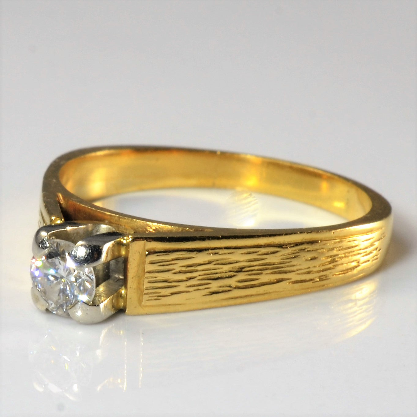 Birks' Tapered Solitaire Diamond Ring | 0.30ct | SZ 9.25 |