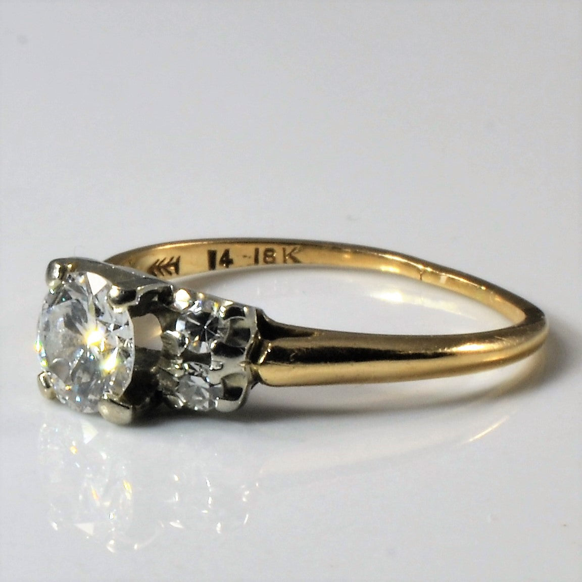 Five Stone Diamond Engagement Ring | 0.76ctw | SZ 6.5 |