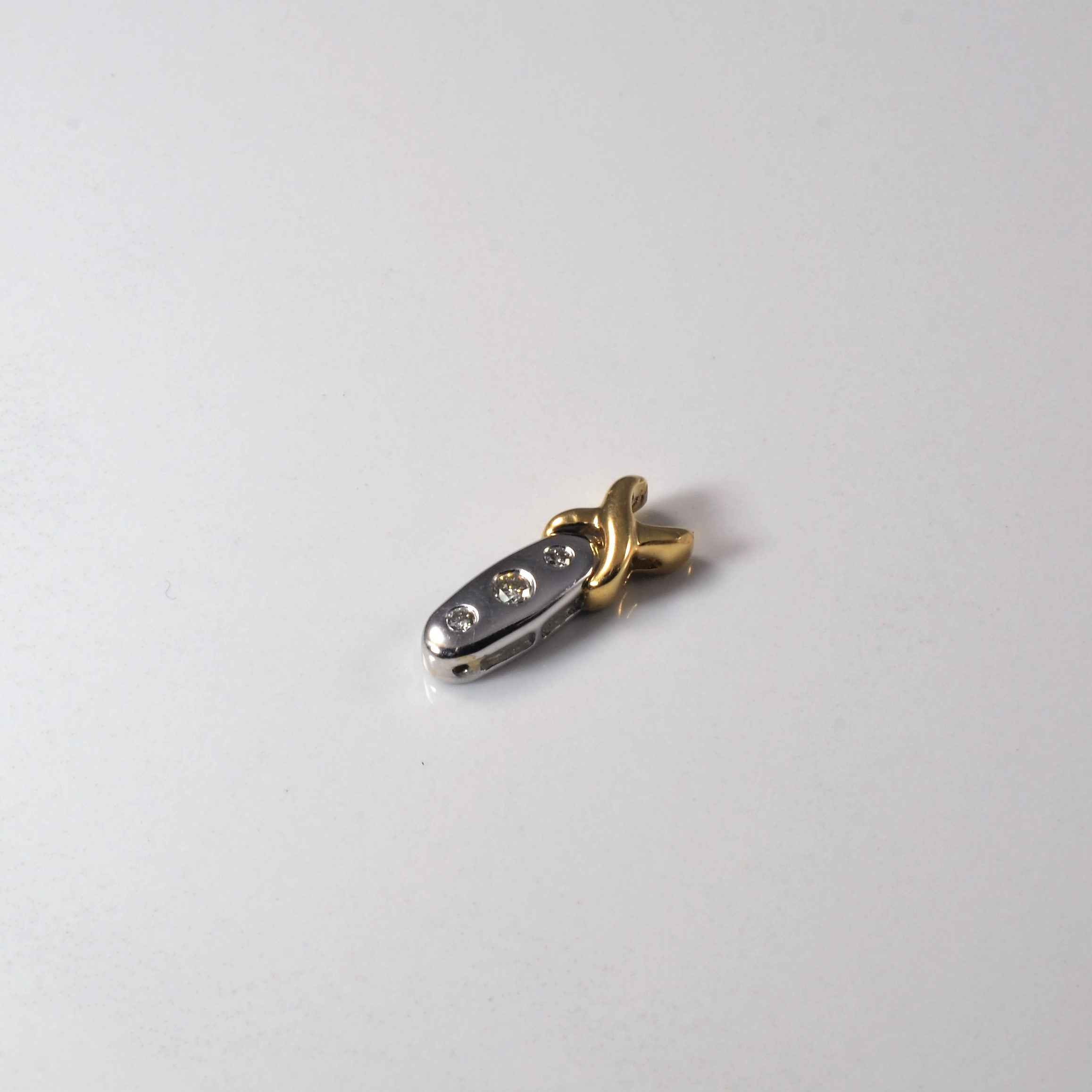 Flush Set Diamond Pendant | 0.06ctw |
