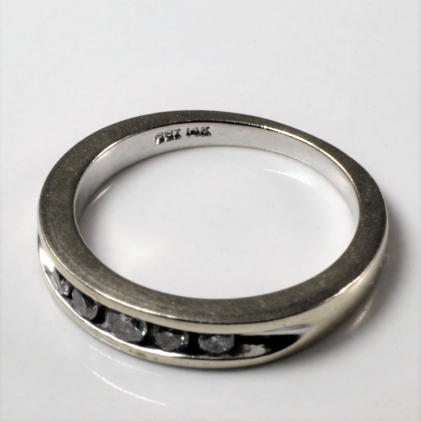 Channel Set Diamond Band | 0.28ctw | SZ 6 |
