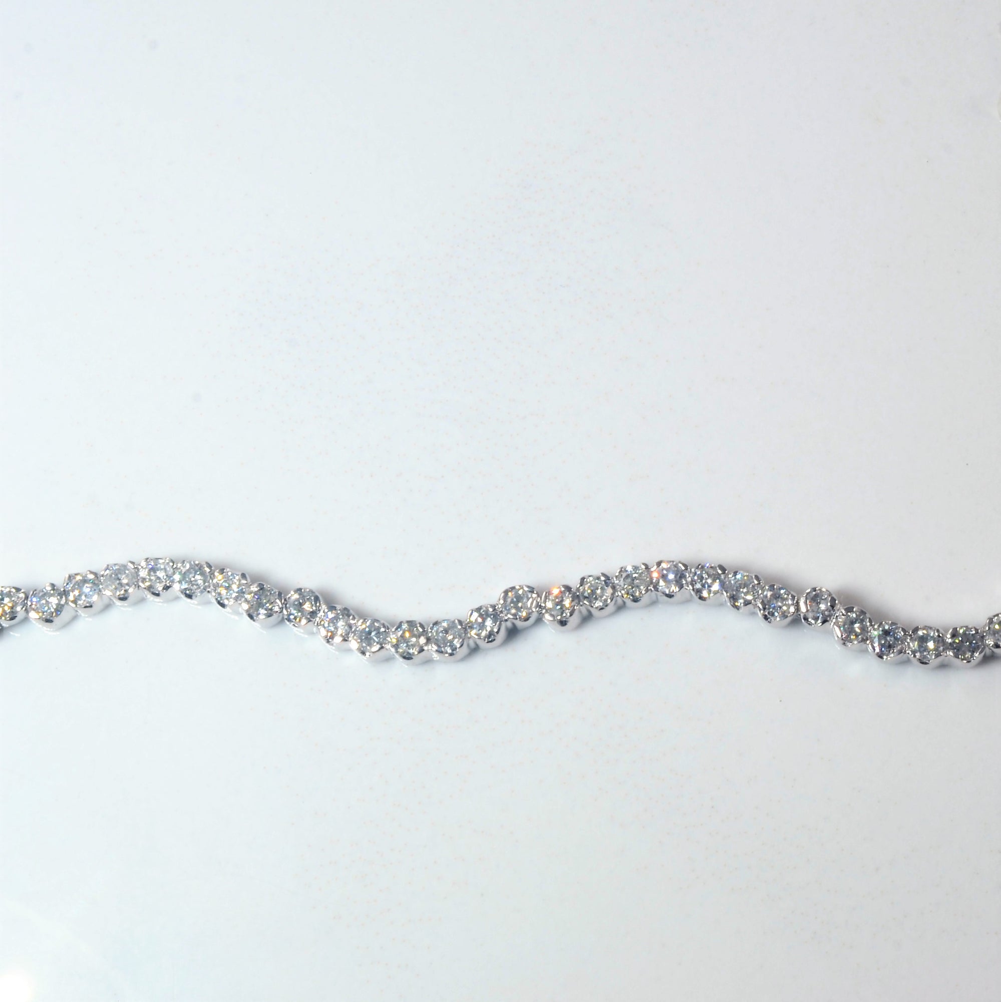 Diamond Wave Bracelet | 1.65ctw | 7