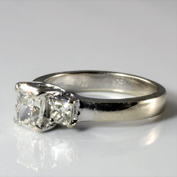 Sophia Fiori' Three Stone Diamond Engagement Ring | 1.36ctw | SZ 6.25 |