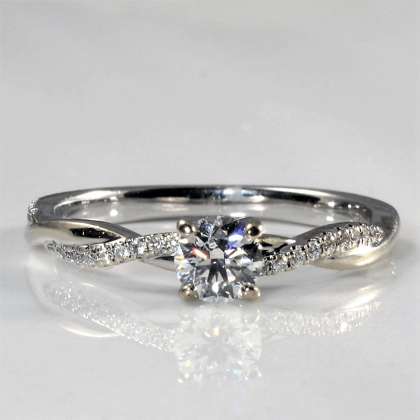 Brilliant Earth' Twisted Vine Engagement Ring | 0.39ctw | SZ 6 |