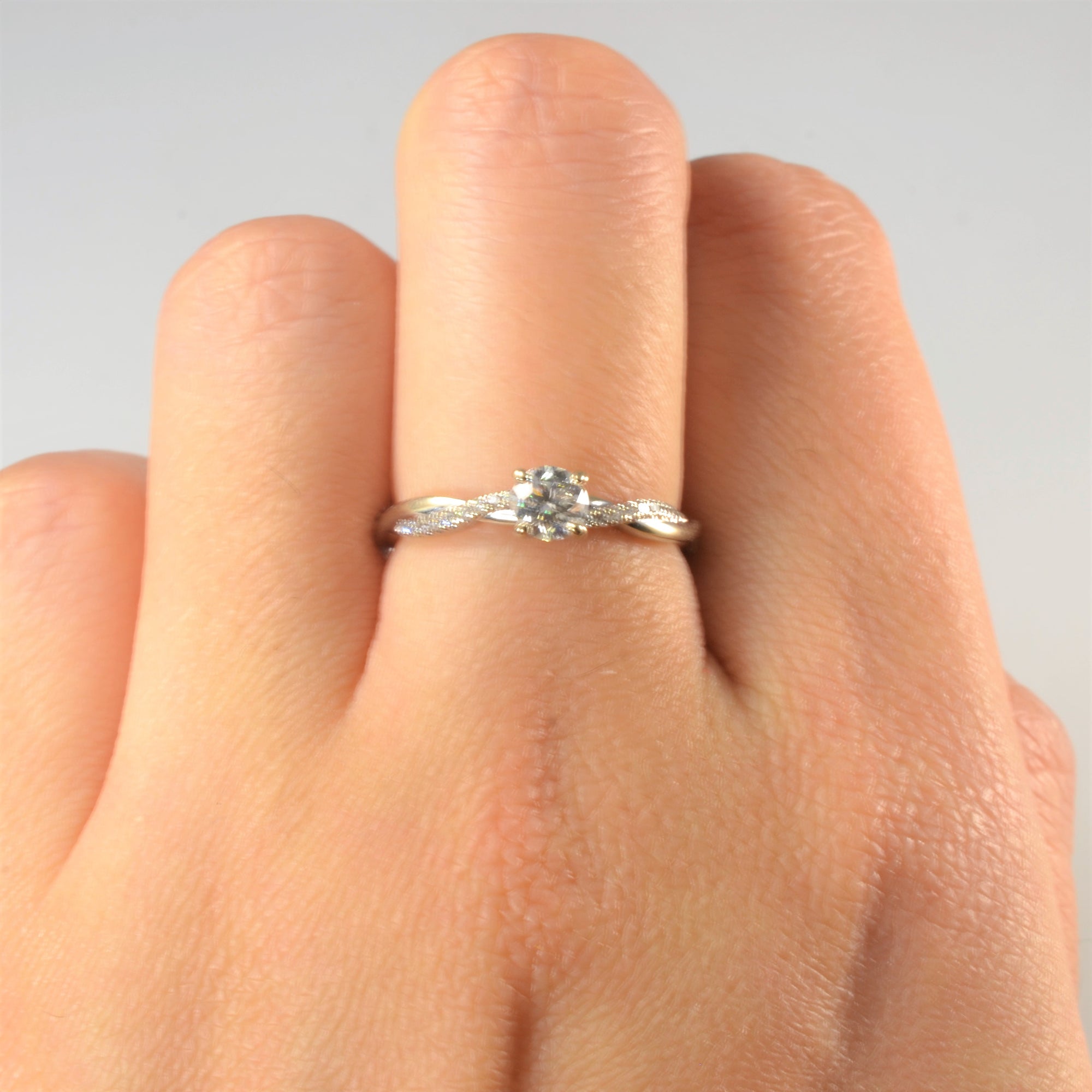 Brilliant Earth' Twisted Vine Engagement Ring | 0.39ctw | SZ 6 |