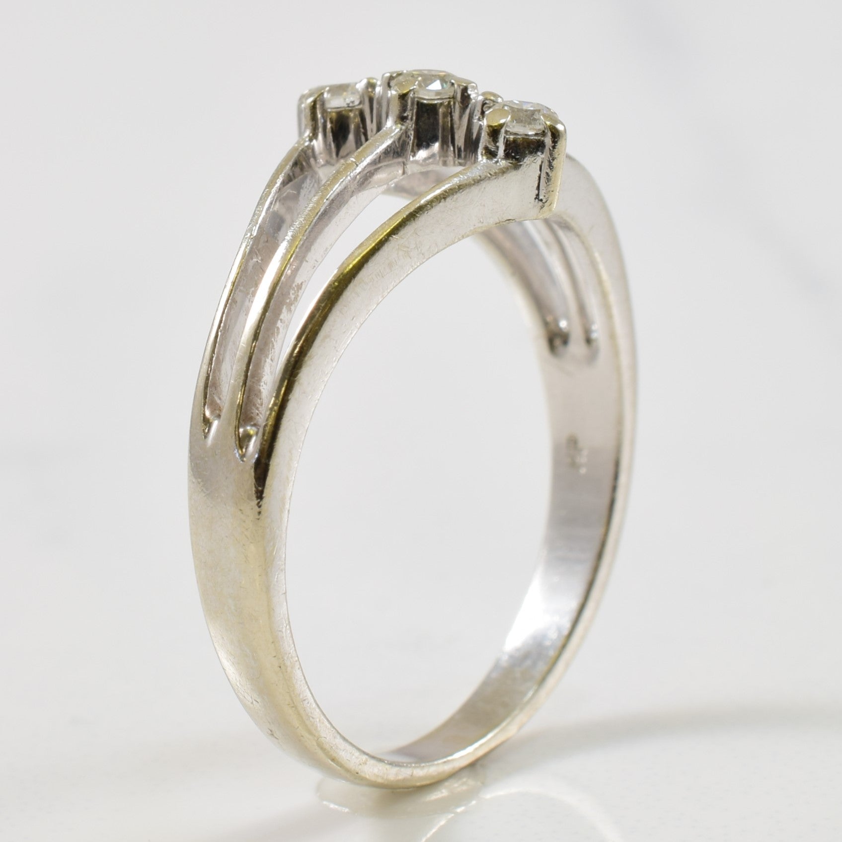 Open Work Diamond Ring | 0.12ctw | SZ 7.5 |
