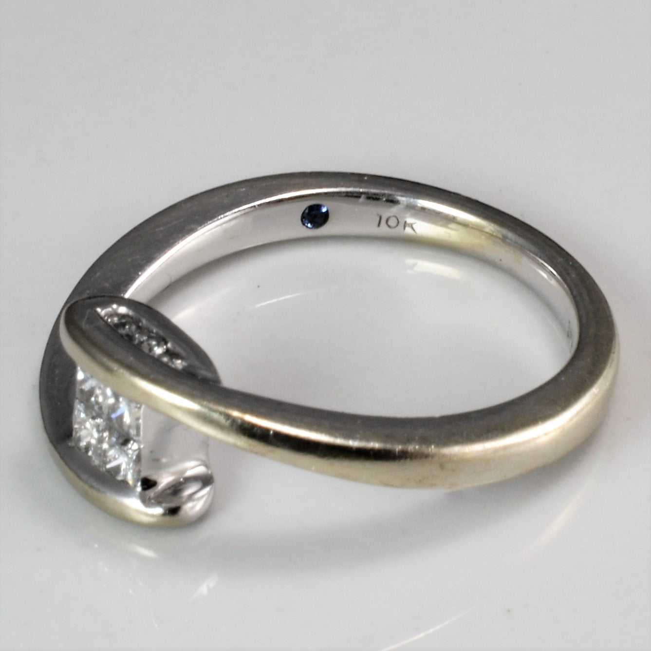 Bypass Diamond Ring | 0.17 ctw, SZ 4.5 |
