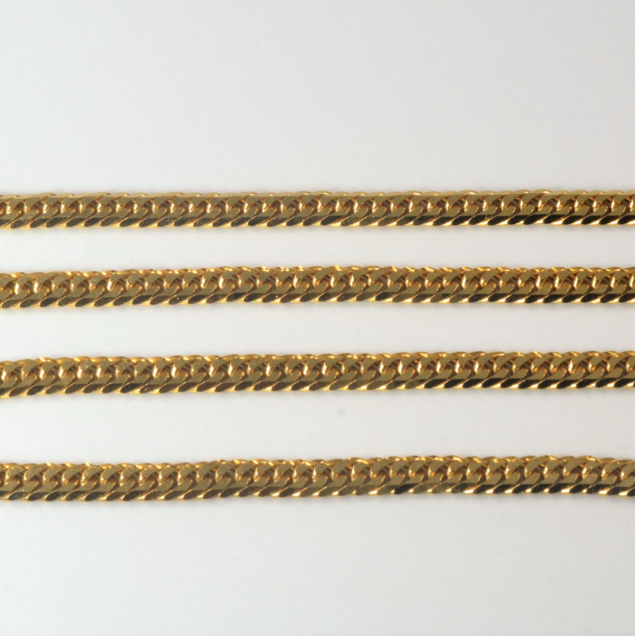 18k Yellow Gold Curb Chain | 20" |