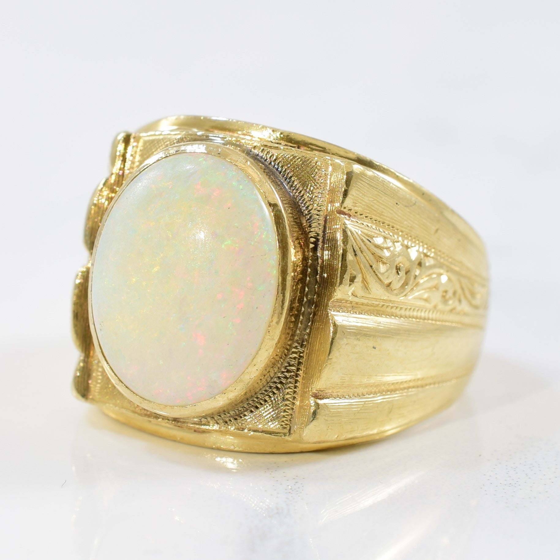 Oval Opal Cocktail Ring | 3.00ct | SZ 10 |