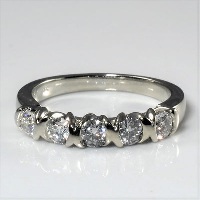Five Stone Diamond Ring | 0.50ctw| SZ 5 |