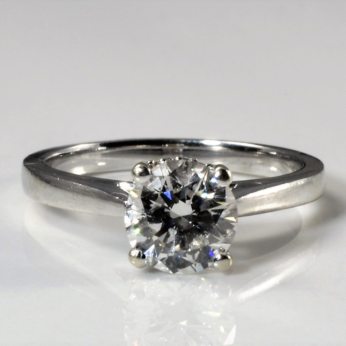 Paris Jewellers' Hidden Halo Diamond Engagement Ring | 1.18ctw | SZ 5.75 |