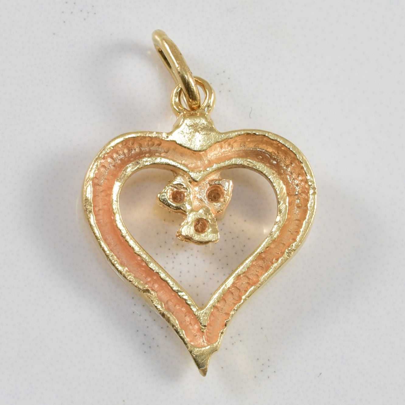 Diamond Heart Pendant | 0.06ctw |