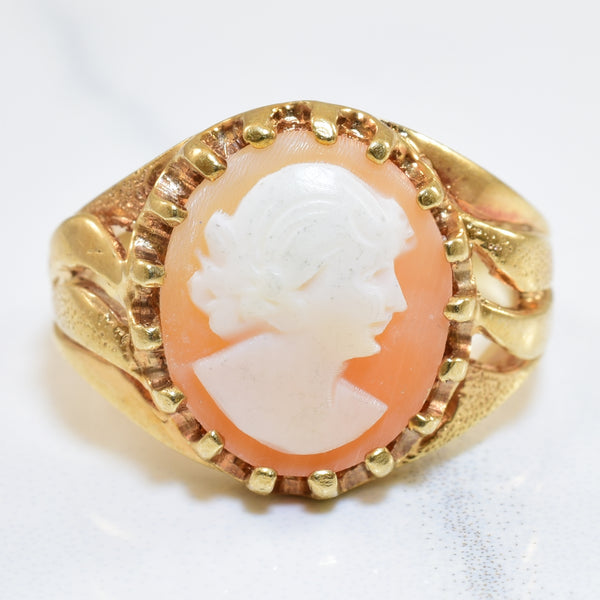 Tapered Cameo Ring | 2.20ct | SZ 5.25 |