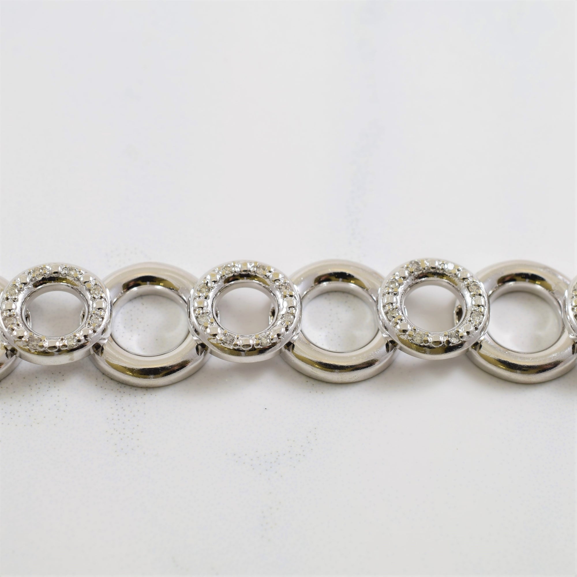 Diamond Circle Bracelet | 0.22ctw | 7