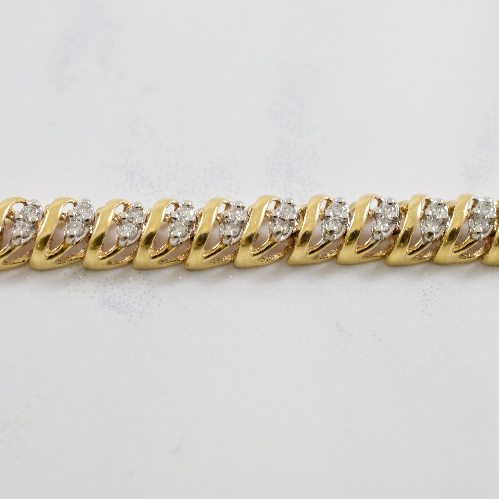 Diamond Tennis Bracelet | 0.90ctw | 7