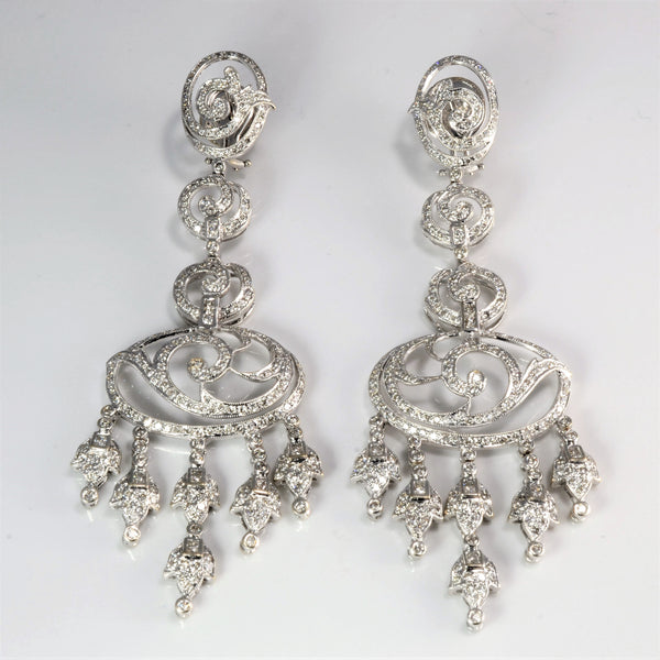 Diamond Chandelier Earrings | 6.15 ctw |