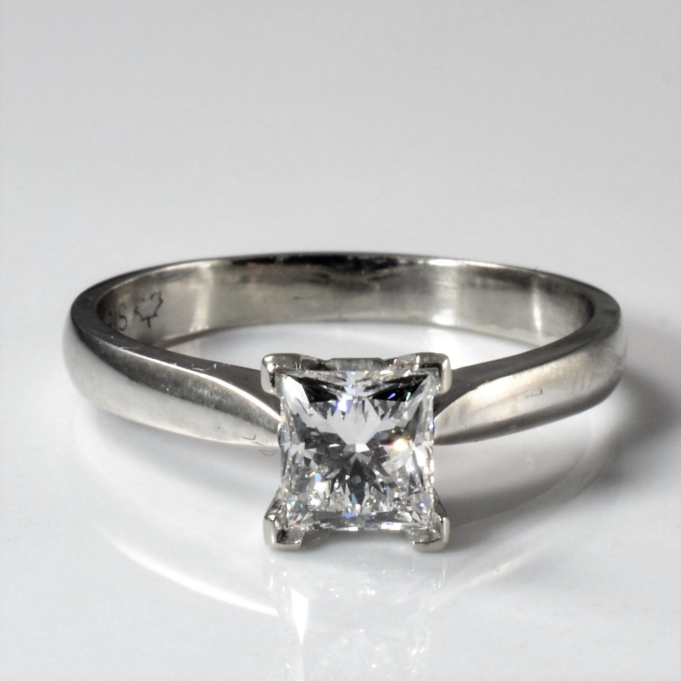 Princess Canadian Diamond Engagement Ring | 1.01ct | SZ 8 |