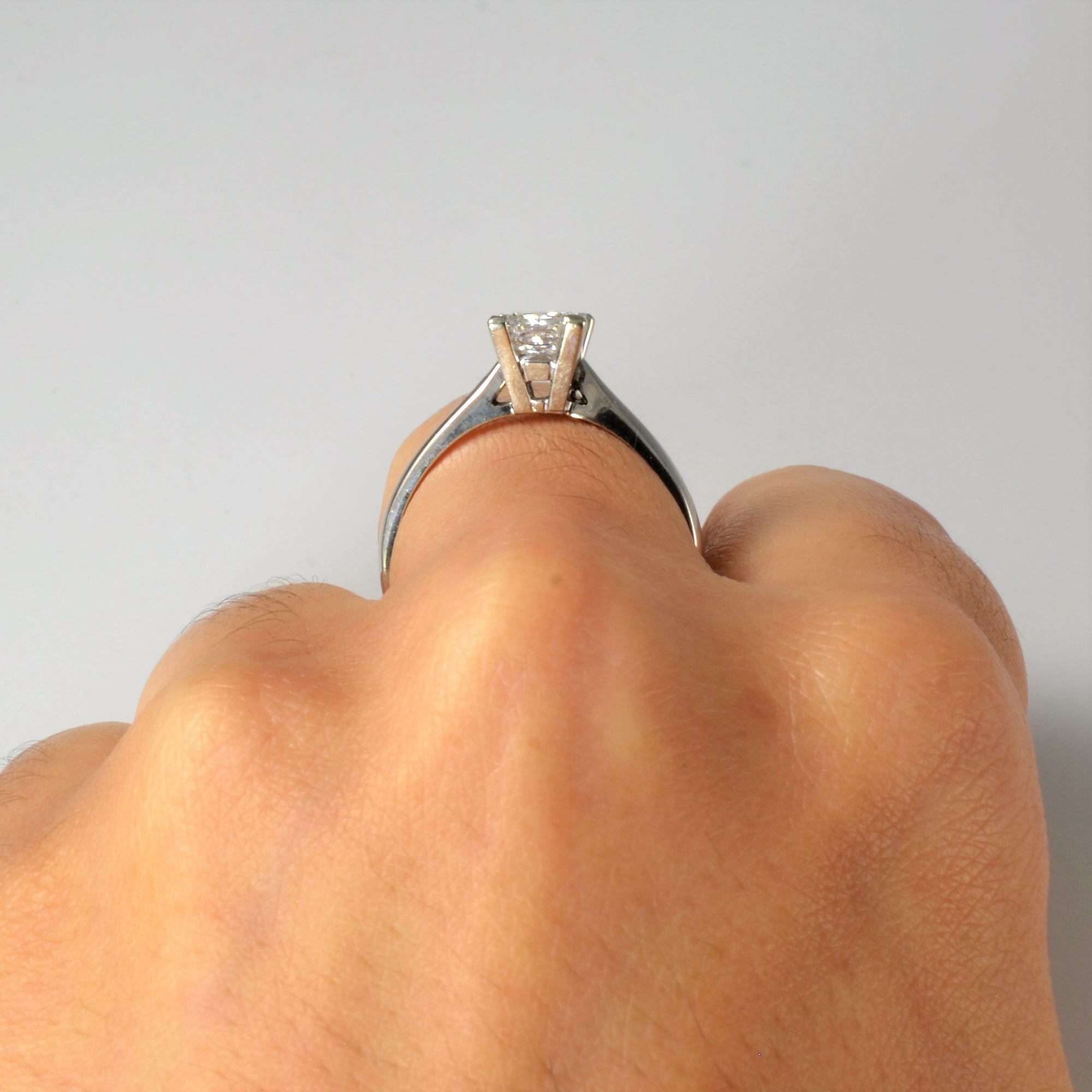 Princess Canadian Diamond Engagement Ring | 1.01ct | SZ 8 |