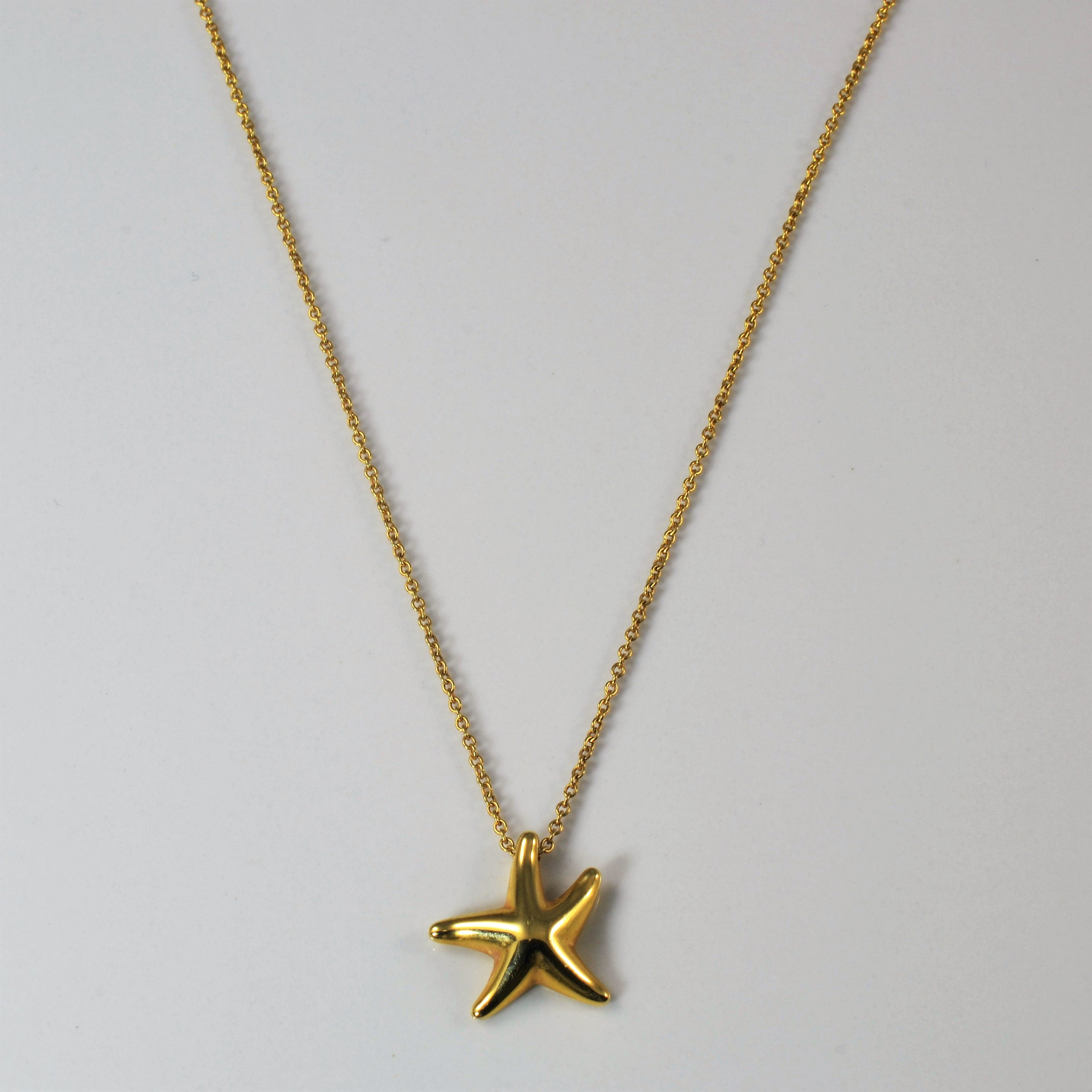 Tiffany & Co.' Elsa Peretti® Starfish Pendant