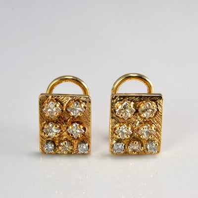 Multi Diamond Clip Earrings | 1.00 ctw |
