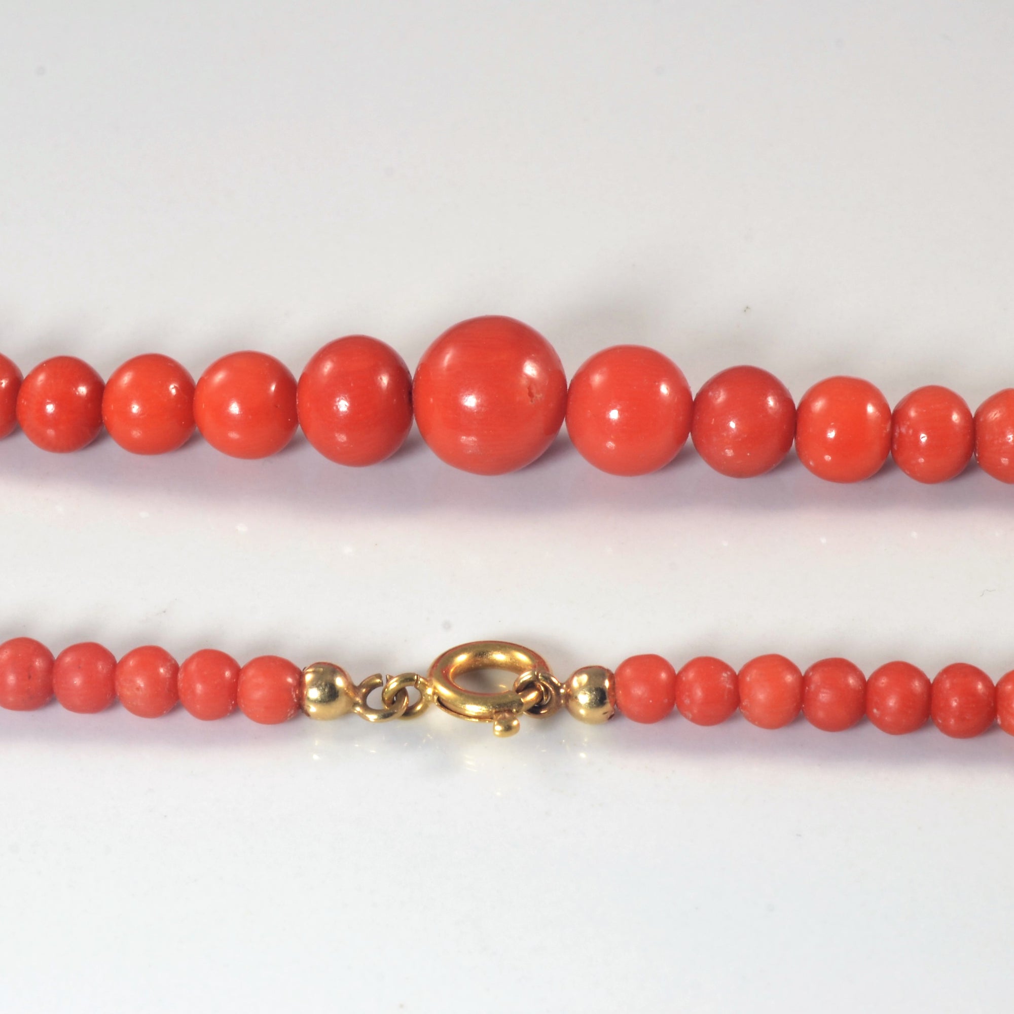 Beaded Coral Necklace | 20