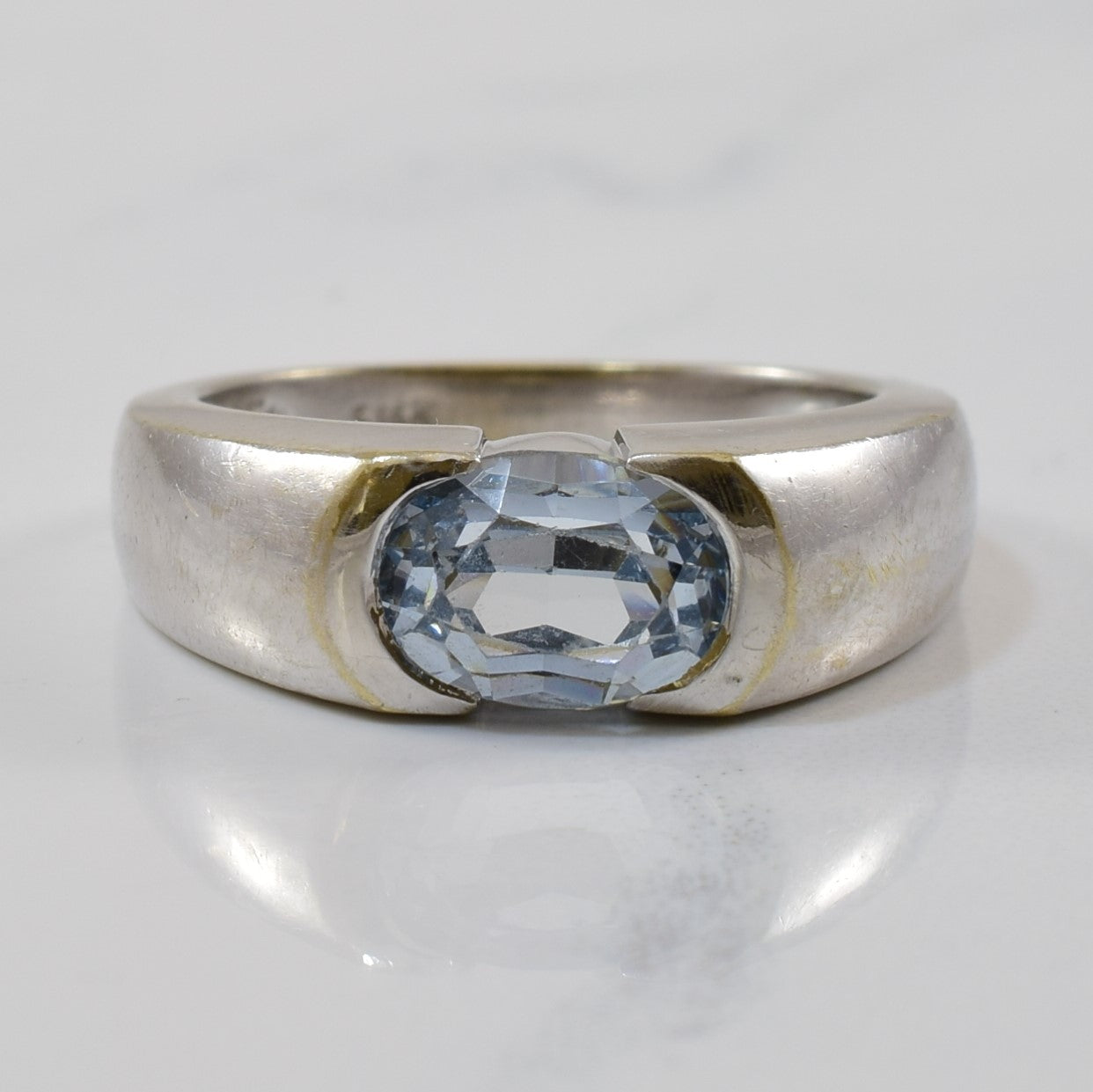 Synthetic Spinel Solitaire Ring | 1.50ct | SZ 5.5 |